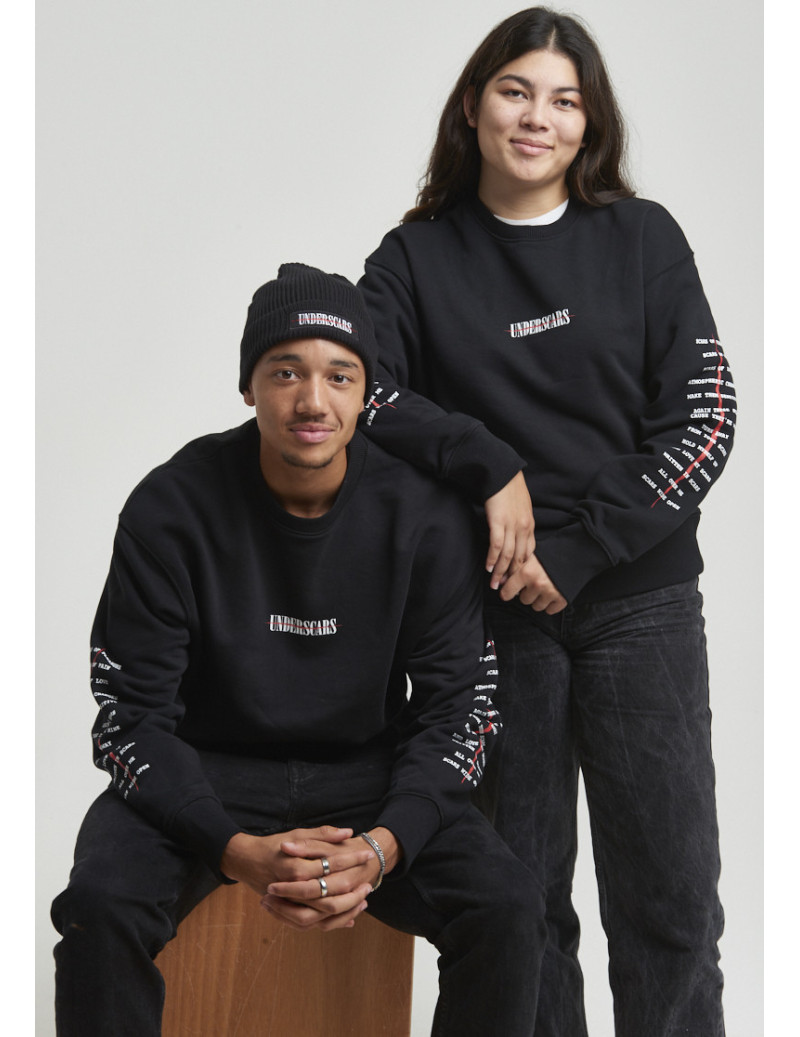 SCARS WORDS -  SWEAT CREWNECK