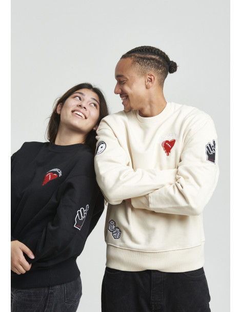 SUPERPATCH HEART -  SWEAT CREWNECK