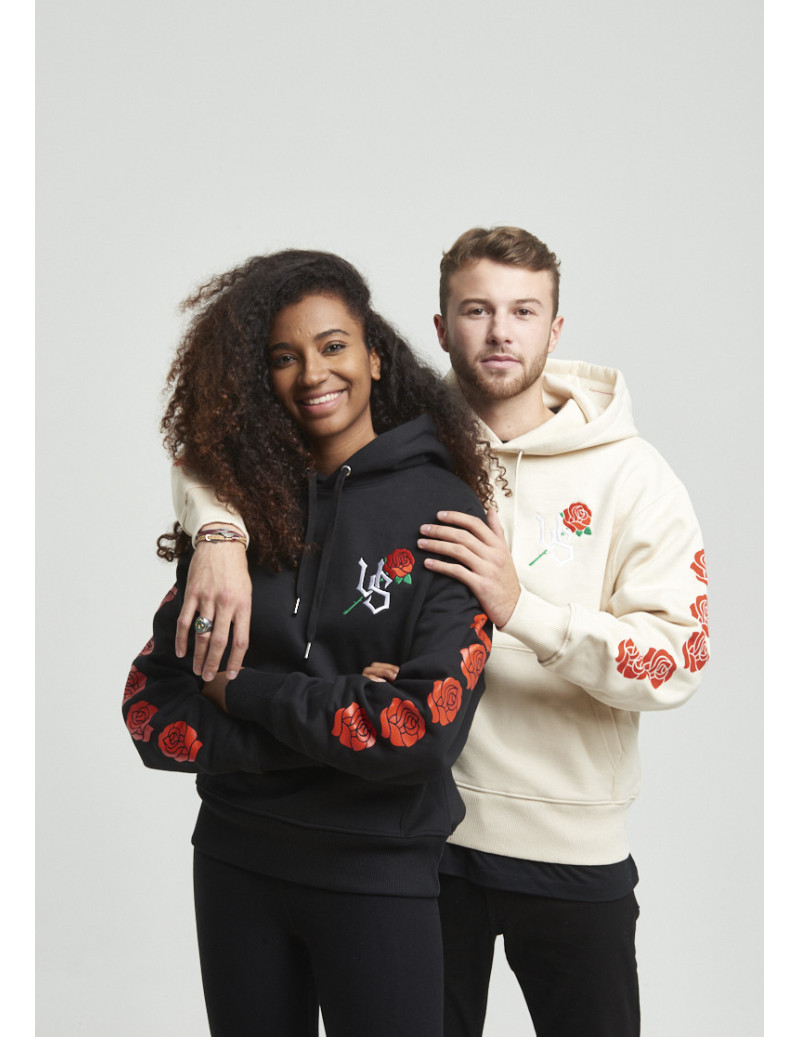 ROSE HOOD -  HOODIE