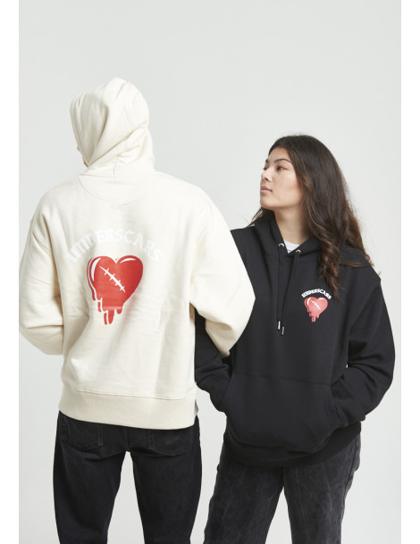 HEART DRIP  -  HOODIE