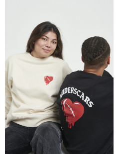 HEART DRIP -  SWEAT CREWNECK