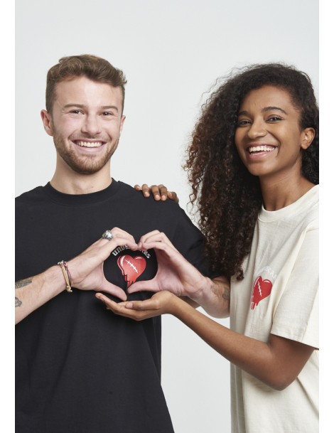 HEART DRIP -  T-SHIRT