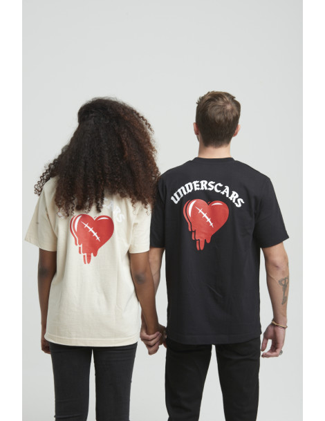 HEART DRIP -  T-SHIRT